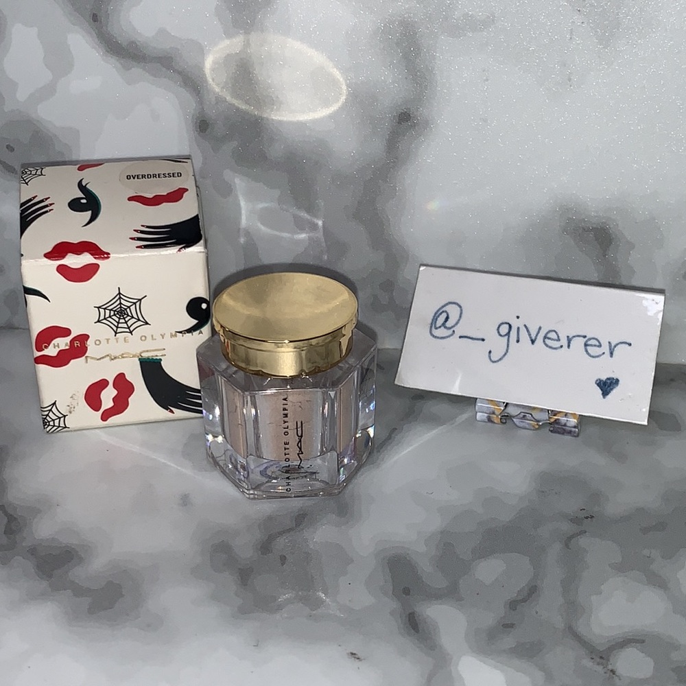 Overdressed Charlotte Olympia x MAC Pigment